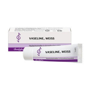 Bombastus-Werke AG weiße Vaseline Tube (10 ml)