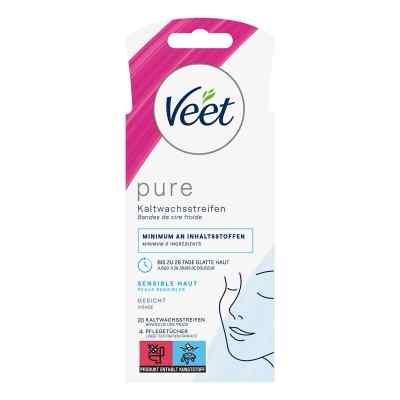 Veet Gesichts-Kaltwachsstreifen (20 Stück)