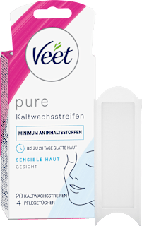 Veet Gesichts-Kaltwachsstreifen (20 Stück)