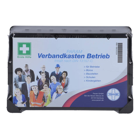 Param Betriebs-Erste-Hilfe-Koffer 13157-c mit Wandhalterung (1 Stück)
