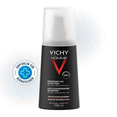 Vichy Homme Deodorant 24h Ultra-Frisch Spray 100 ml