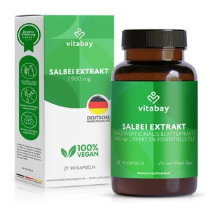 Vitabay Salbei-Extrakt 1900 mg (90 Stück)