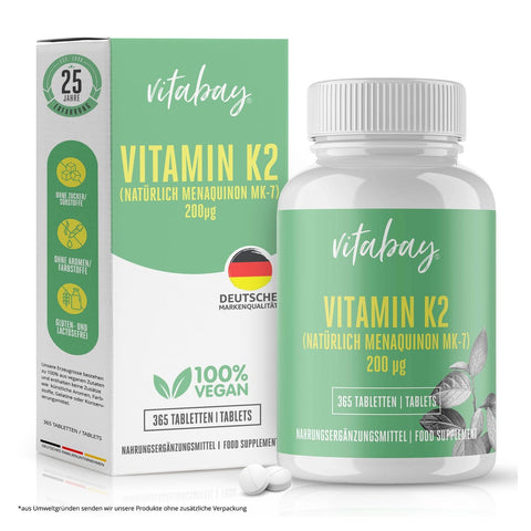 Vitabay Vitamin K2 200 µg (365 Kapseln)