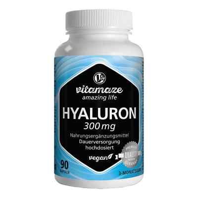 Vitamaze acide hyaluronique 300 mg haute dose vegan (90 pièces)