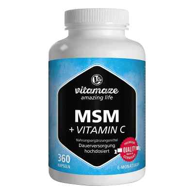 Vitamaze MSM haute dose + vitamine C (360 gélules)