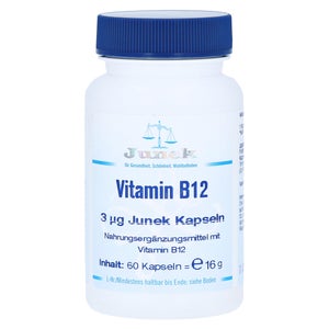 Bios Medical Services Vitamin B12 3 mcg Junek capsules (60 capsules)