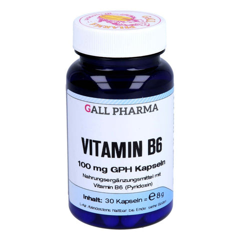 Vitamin B6 100 mg Gph Kapseln (30 Stück)