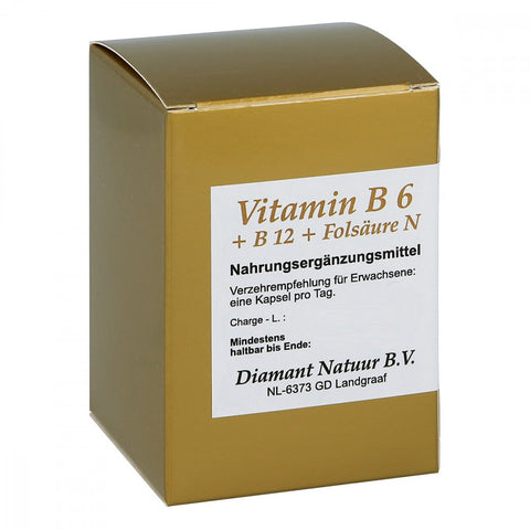 FBK-Pharma Vitamine B6+B12+acide folique N gélules (60 pièces)
