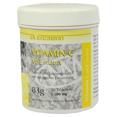 Dr. Enzmann Vitamin C MSE Matrix comprimés (90 pièces)