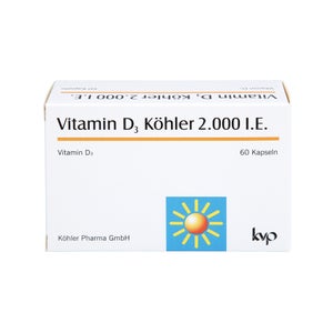 Bischoff Vitamin D3 Köhler 2000 UI (60 gélules)
