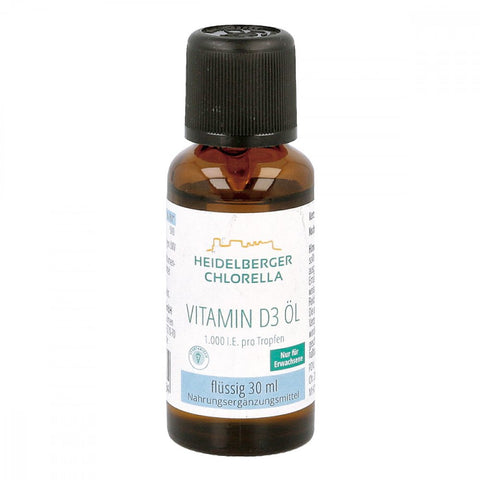 Heidelberger Chlorella Vitamin D3 ölige Tropfen zum Einnehmen (30 ml)