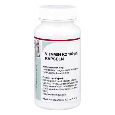 Reinhildis Apotheke Vitamin K2 100 µg MK7 gélules (90 pièces)