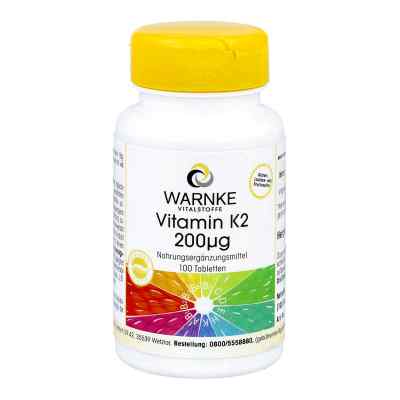 Warnke Vitamin K2 200 µg Tabletten (100 Tabletten)