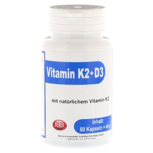 Berco-ARZNEIMITTEL Vitamin K2+D3 Kapseln (60 Stück)
