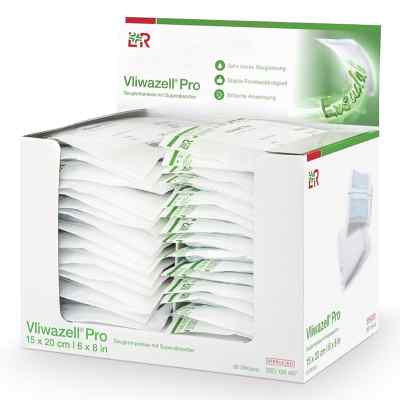 Lohmann & Rauscher Vliwazell Pro steril, superabsorbierend (15x20 cm, 30 Stück)