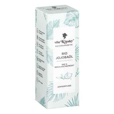 Von Kinsky huile de jojoba bio pure pour la peau et les cheveux (100 ml)