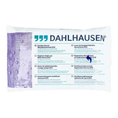 P.J.Dahlhausen & Co.GmbH Gants de toilette jetables éco humides (8 pièces)