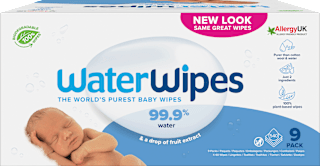 WaterWipes Lingettes humides (9x60 pièces), 540 pièces