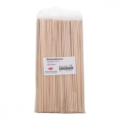 Büttner-Frank Wattestäbchen mit stumpfer Spitze 20 cm (100 Stück)