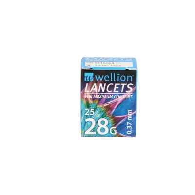 Wellion Lanzetten 28 G 0,37 mm (25 Stück)