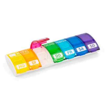 Wepa 1x7 boîte hebdomadaire protection UV+ arc-en-ciel (1 pièce)