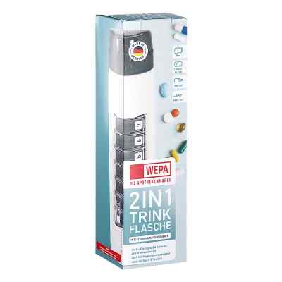 Wepa 2in1 bouteille avec distributeur 1x7 blanche (1 pièce)