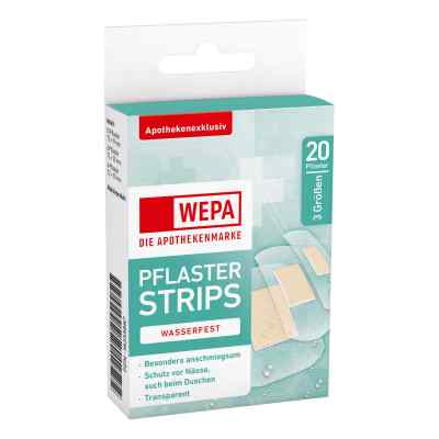 WEPA wasserfeste Pflaster 3 Größen (20 Stück)