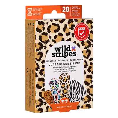 Wild Stripes Classic Sensitive Animal Int Pflaster (20 Stück)