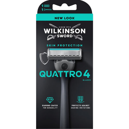 Wilkinson Sword Quattro 4 rasoir (1 pièce)