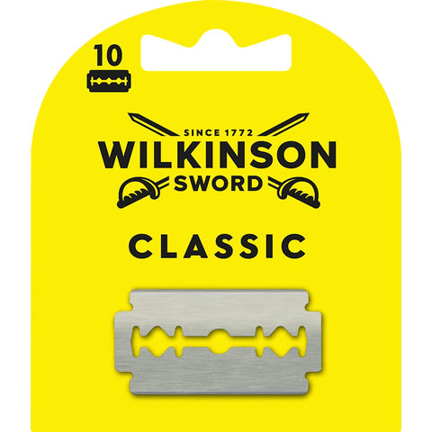 WILKINSON SWORD Lames de rasoir Classic pour rasoir de sûreté (10 pièces)
