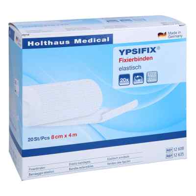 Ypsifix bande de fixation élastique 8 cm x 4 m (20 pièces)