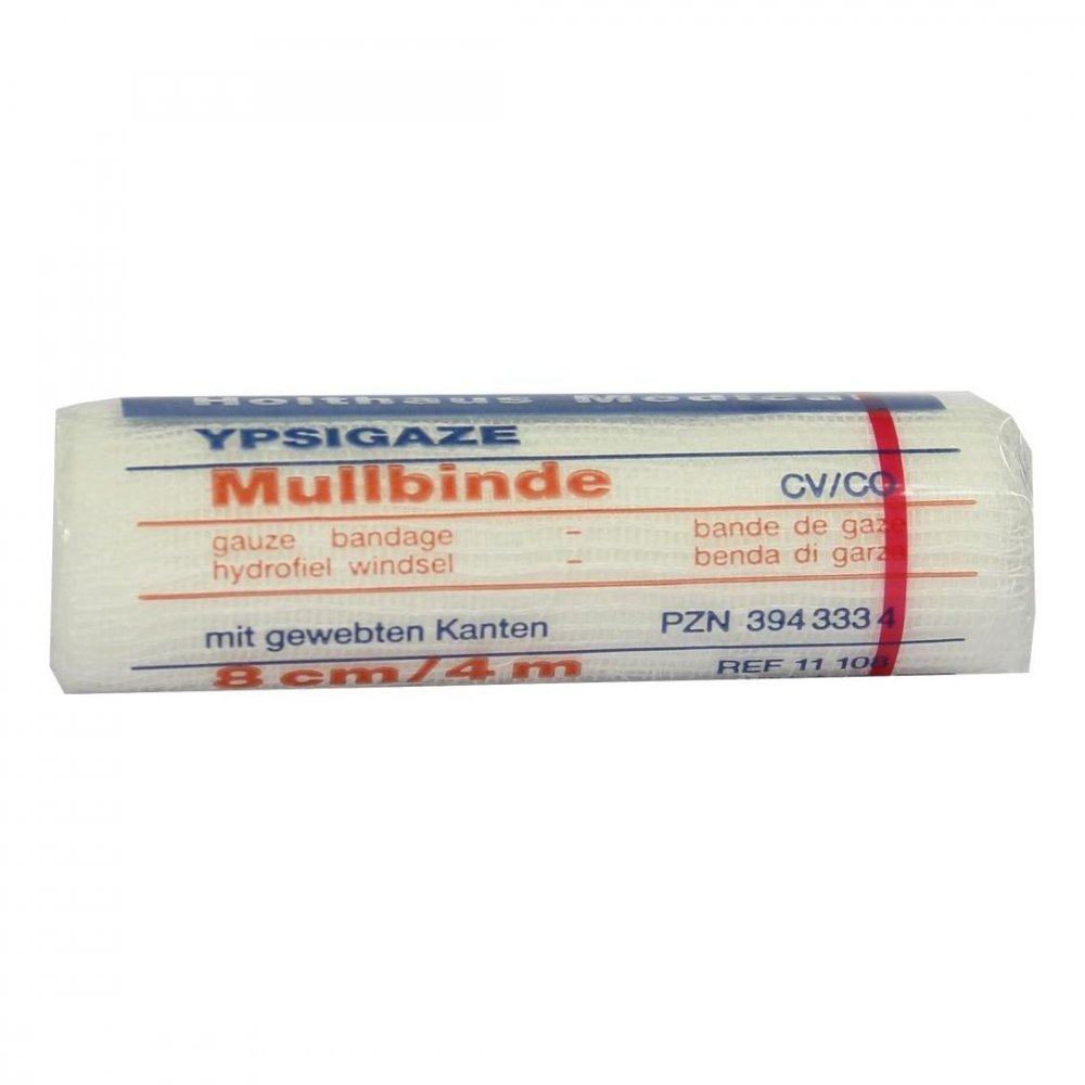 Ypsigaze bande de gaze 8cmx4m (1 pièce)