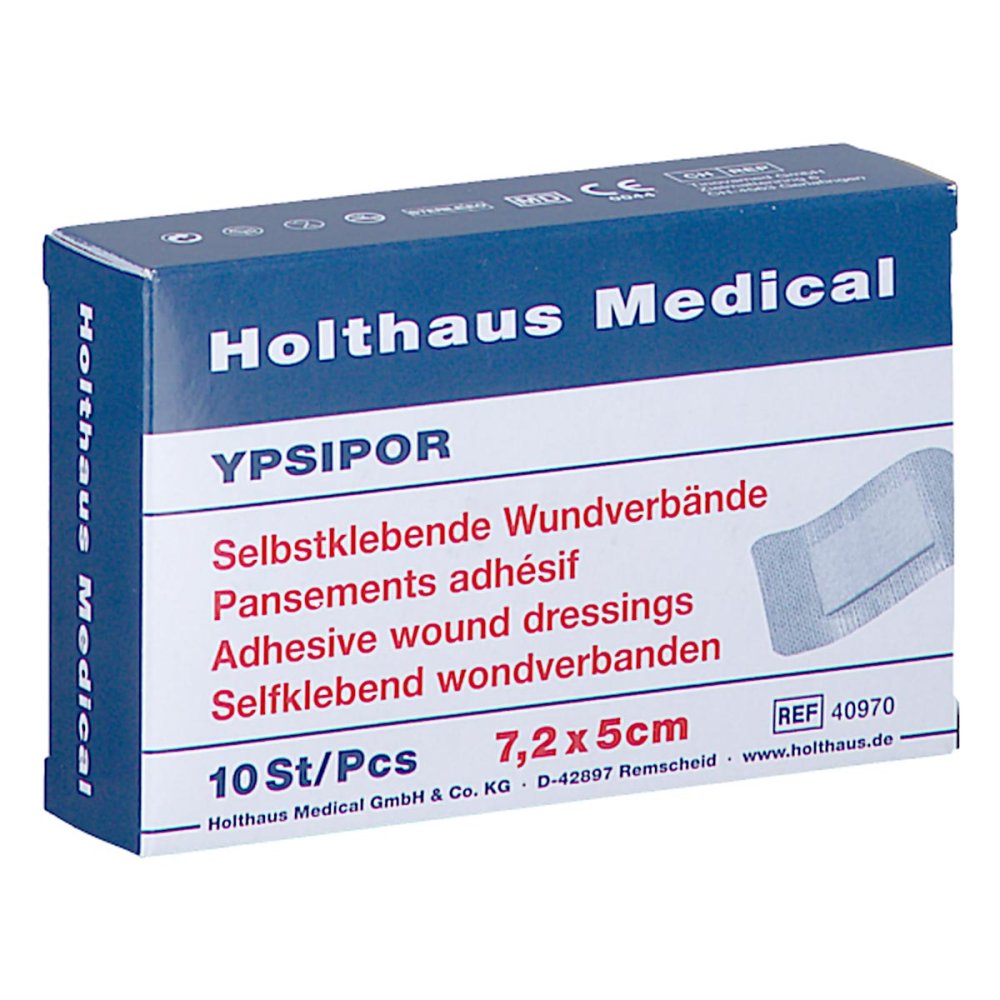 Ypsipor pansement stérile 5x7,2 cm (10 pièces)
