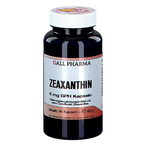 Zeaxanthin 6 mg GPH Kapseln (90 Stück)