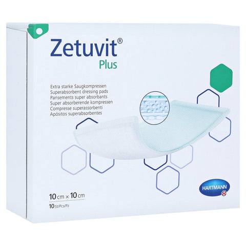 Zetuvit Plus compresse absorbante extra-forte stérile (10 pièces)