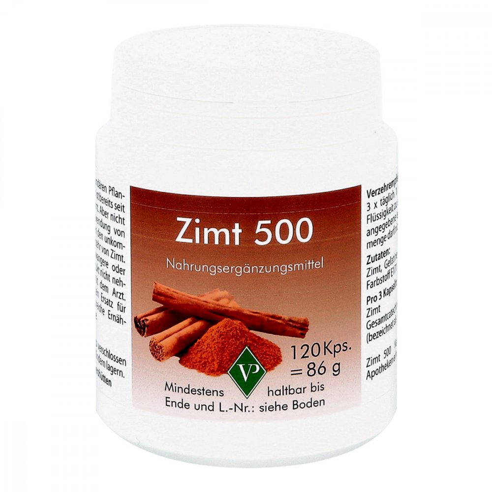 Velag Pharma GmbH Cannelle 500 gélules (120 pièces)