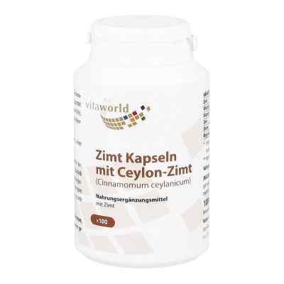 Vita World GmbH Zimt 500 mg + Zink + Chrom Kapseln (100 Stück)