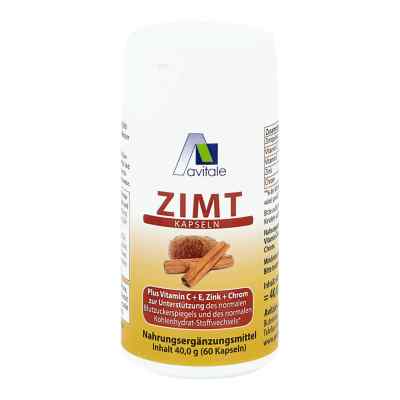 Avitale Zimt Kapseln 500 mg + Vitamin C und E (60 Kapseln)