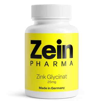 ZeinPharma Zink Glycinat 25 mg magensaftresistente Kapseln (120 Kapseln)