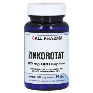 Gall Pharma Orotate de zinc 120 mg GPH gélules (30 pièces)