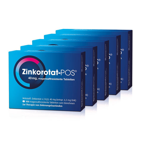 Zinkorotat POS 40 mg 500 Tabletten